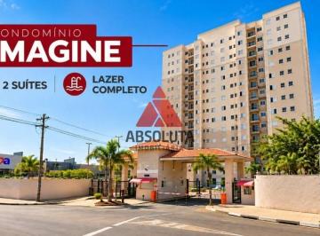 Apartamento · 59m² · 2 Quartos · 1 Vaga · Apartamento para alugar em Parque Residencial Zabani de 59.00m² com 2 Quartos, 2 Suites e 1 Garagem