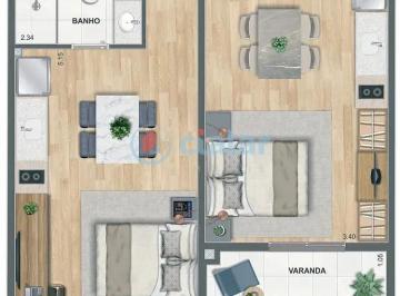Imagem 1 · Apartamento para venda em Santo Cristo, Rio de Janeiro