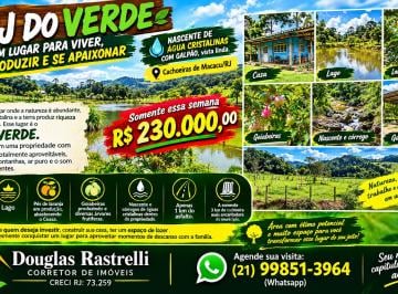 Rural de 2 quartos, Cachoeiras de Macacu · Chácara em Cachoeiras de Macacu RJ 122 - Oportunidade!!