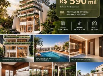 Apartamento de 1 quarto, São Paulo · IRIS Jardins: Studios de 18 a 29 m² | Afonso França, Studios nos Jardins a partir de R$ 590.000