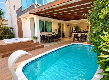 Casa · 240m² · 4 Quartos · 6 Vagas · Casa em Condomínio para Venda ou Locação no Araçagi, ALPHA VILLE Mobiliada 4 qua