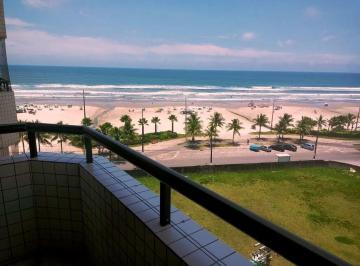 Apartamento · 60m² · 1 Quarto · 1 Vaga · Apartamento 1 quarto frente mar mobiliado à venda Maracanã Praia Grande