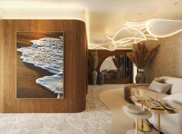 Hall de entrada decorado e mobiliado (imagem ilustrativa) · 180 m² e 3 suítes no Oceean, no quarteirão da praia em Cabeçudas