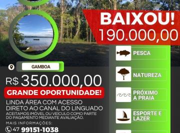 Rural , São Francisco do Sul · Chacrinha com 1.700 m² a 400 metros do Canal do Linguado na Gamboa