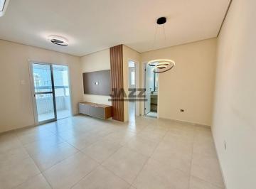 Apartamento · 56m² · 1 Quarto · 1 Vaga · Apartamento com Suíte, Sacada Envidraçada e Vista Parcial do Mar a Menos de 200 Metros da Praia - Av