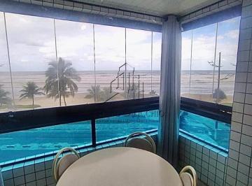 Apartamento · 57m² · 1 Quarto · 1 Vaga · Maravilhoso Apartamento Frente Mar, 1 Suíte, mobiliado e lazer completo à Venda na Caiçara, Praia Gr