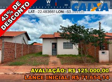 Casa de 2 quartos, Taquarussu · Casa com 6308m² de área de terreno e 44,09m² de área privada - Taquarussu/MS