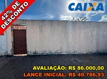 Casa de 2 quartos, Ceará-Mirim · Casa com 200m² de área de terreno e 46,94m² de área privada - Ceara-Mirim/RN