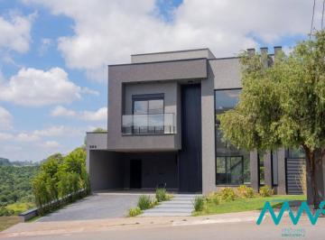 Casa · 318m² · 4 Quartos · 4 Vagas · Reserva Santa Anna — Casa Nova com 4 Suítes e Vista para Área Verde
