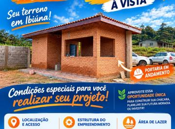 Rural de 1 quarto, Ibiúna · Condição especial para pagamento à vista: R$ 35.000.