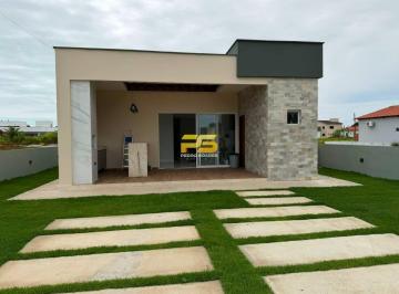Casa · 145m² · 3 Quartos · 1 Vaga · CASA NOVA EM CONDOMÍNIO FECHADO LUCENA/PB