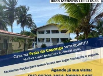 Casa · 230m² · 5 Quartos · 4 Vagas · Casa na Caponga CE