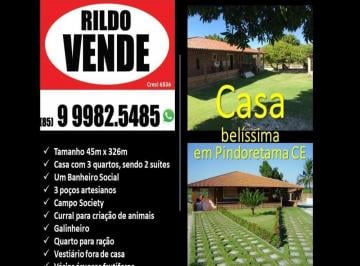Rural · 250m² · 3 Quartos · 7 Vagas · Chácara belíssima em Pindoretama CE