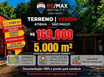 Terreno · 5000m² · 30 Vagas · TERRENO EM ATIBAIA