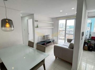 Apartamento · 50m² · 2 Quartos · 1 Vaga · Apartamento Mobiliado com 2 Quartos para Alugar, 50m² - Vila Valparaiso, Santo André/SP.