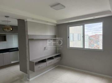 Apartamento · 50m² · 2 Quartos · 1 Vaga · Apartamento 50m², 2 dormitórios, sala dois ambientes, cozinha planejada no Condomínio Parque Residen