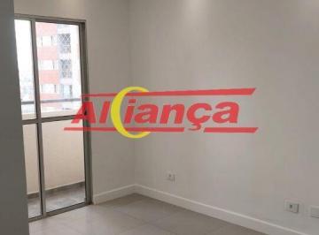 Apartamento · 64m² · 3 Quartos · 1 Vaga · Academia, Churrasqueira, Playground, Portaria 24Hrs, Quadra de Esportes, Salão de Festas