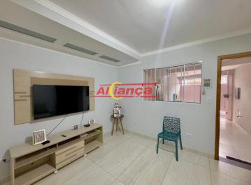 Casa · 220m² · 4 Quartos · 1 Vaga · Sobrado 220m², com 4 quartos para locação em Jardim Cumbica -Guarulhos