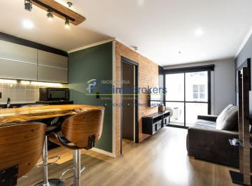 Apartamento · 40m² · 1 Quarto · 1 Vaga · Flat a venda, porteira fechada com 36m2 1 vaga Moema