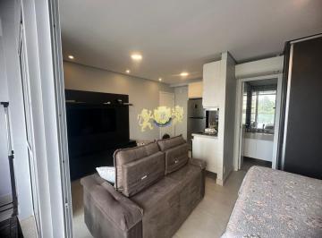 Apartamento · 35m² · 1 Quarto · 1 Vaga · Flat mobiliado para alugar no Real Parque | 35m² | 1 Dormitório | 1 Vaga de Garagem