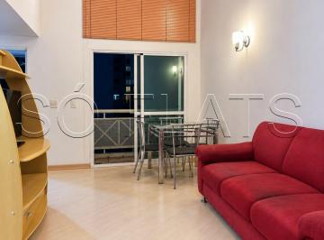 Apartamento · 42m² · 1 Quarto · 1 Vaga · Lindo apartamento de 42m² com quarto e vaga na Manoel da Nóbrega no Paraíso perto do Ibirapuera