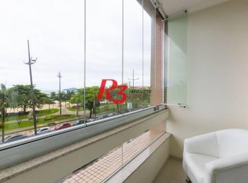 b1ebe2886424b96c7cd8266b8c0171b78543ec22 · Apartamento com 3 dormitórios à venda, 131 m² por R$ 1.650.000,00 - Gonzaga - Santos/SP
