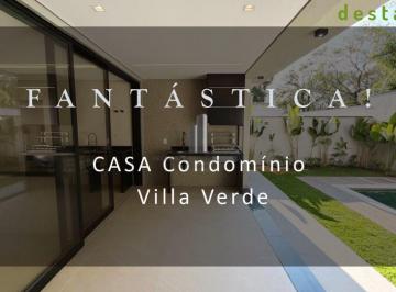 Casa · 200m² · 4 Quartos · 4 Vagas · CASA PARA VENDA NO CONDOMÍNIO VILLA VERDE JUNDIAI
