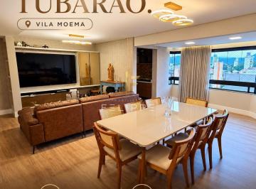 Apartamento · 129m² · 3 Quartos · 2 Vagas · Apartamento mobiliado no Residencial Ouro Preto – Vila Moema, Tubarão/SC