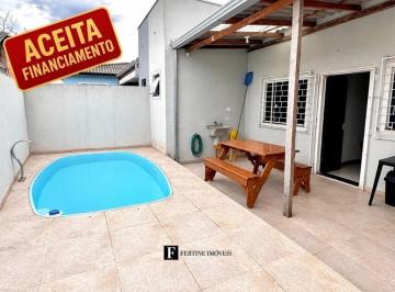 Casa · 133m² · 2 Quartos · 2 Vagas · CASA COM PISCINA E 02 DORMITÓRIOS NO BALNEARIO LEBLON