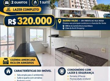 202610141533121599.jpeg · Apartamento para Venda em Aparecida de Goiânia, Ilda, 2 dormitórios, 1 suíte, 2 banheiros, 1 vaga
