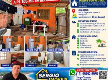 Casa · 110m² · 2 Quartos · 2 Vagas · Casa, Residencial para Venda, Bairro Chácaras, Bertioga