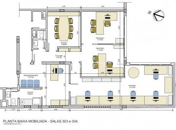 Comercial · 102m² · 2 Vagas · duas salas conjugadas