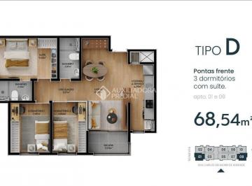 Prancheta-81 · Apartamento de 3 quartos com suíte, sacada, churrasqueira e vaga coberta