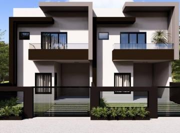 Casa · 124m² · 3 Quartos · 1 Vaga · Sobrado com 124M² de Área Construida no Balneário Cambiju Á 340 Metros da Praia em Itapoá-Sc