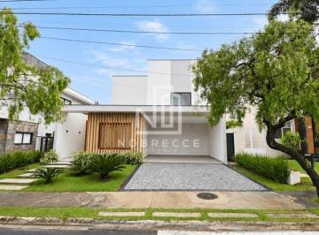Casa · 307m² · 4 Quartos · 4 Vagas · Sobrado mobiliado de alto padrão à venda - Condomínio Jardim Residencial Helvétia Park - Indaiatuba 