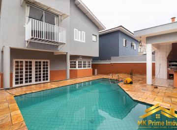 Casa · 348m² · 4 Quartos · CASA ALDEIA DA SERRA - PÉ DIREITO - LAREIRA E PISCINA