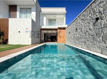 Casa · 260m² · 5 Quartos · 2 Vagas · CASA DE ALTO PADRÃO com 5 Suítes , Piscina privativa , espaço gourmet e Energia Solar -DUPLEX - CAS