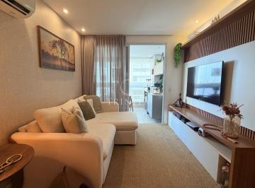 Sala de estar Viure Ilha Pura 2 quartos · Apartamento em Barra da Tijuca - Rio de Janeiro, RJ