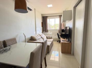 Apartamento · 34m² · 1 Quarto · 1 Vaga · TH36339 - Shcsw Eqrsw 07 Sudoeste - Res. Monumental Sudoeste, Kitnet Mobiliada 33m². Agende sua visi