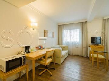 Apartamento · 32m² · 1 Quarto · 1 Vaga · Flat em Pinheiros, prox ao Metrô e hosp das Clinicas, Av. Rebouças e Av. Paulista.