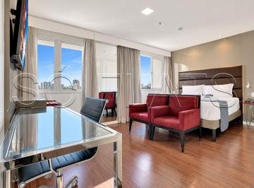Apartamento · 25m² · 1 Quarto · 1 Vaga · Oportunidade de flat mobiliado de 25m² com vaga no Mercure Vila Olímpia perto do JK