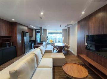 ee1332624f450b08f7aed2229c837d72d86be731 · Apartamento para alugar no Brooklin | 2 dorms, 2 suítes, 105 m², 2 vagas | Nunca habitado e mobiliad