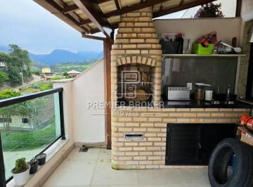 6569c7d41d2417c7f5cd096b61dd09d75f318365 · Cobertura com 2 dormitórios à venda, 138 m² por R$ 640.000 - Vargem Grande - Teresópolis/RJ