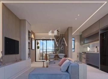 Sala de estar · Apartamento à venda com 53,05 m² no Estoril