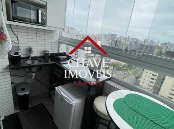 Comercial · 53m² · 1 Vaga · Sala para aluguel, 1 vaga, Gonzaga - Santos/SP