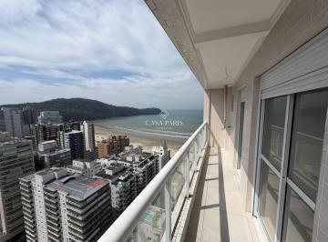 Apartamento · 252m² · 4 Quartos · 4 Vagas · Cobertura Duplex à venda no Canto do Forte | com 4 suítes e vista mar!