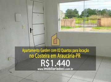 a8e6addf7aeafe74db023ae978aa33a97d0002f1 · Apartamento Garden com 02 Quartos no Costeira em Araucária-PR  - Locação por R$1.440,00