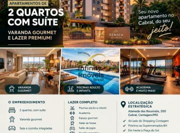 Apartamento · 53m² · 2 Quartos · 1 Vaga · sensia contagem - Apartamento em Cabral, Contagem/MG