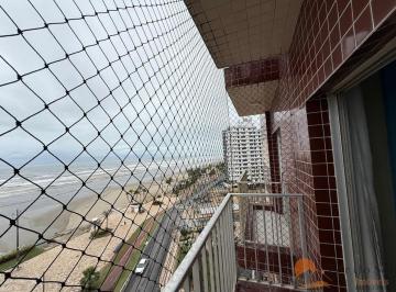 Apartamento · 80m² · 2 Quartos · 1 Vaga · Apartamento Frente Mar Na Tupi – 2 Dormitórios, 1 Suíte E Sacada, Praia Grande/SP