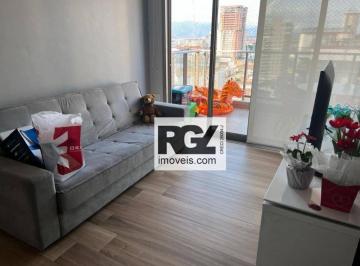 e1e699774c3df5e4875f3b0cd73754ad9ba8f054 · Apartamento com 1 dormitório para alugar, 60 m² por R$ 5.000,00/mês - Aparecida - Santos/SP